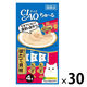 いなば CIAO チャオ ちゅーる 猫 まぐろ＆帆立貝柱 国産（14g×4本）30袋 ちゅ～る キャットフード 猫用 おやつ
