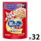 銀のスプーン まぐろ・かつお・しらす入り 60g 32袋 キャットフード ウェット パウチ
