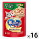 銀のスプーン まぐろ・かつお・かつお節入り 60g 16袋 キャットフード ウェット パウチ
