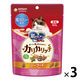 銀のスプーン おいしい顔が見られるおやつ 低カロリー設計 カリカリッチ シーフード 国産 60g 3袋 キャットフード おやつ