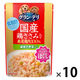 グランデリ ほぐし 成犬用 鶏ささみ・緑黄色野菜入り 低脂肪 国産 80g 10袋 ドッグフード ウェット パウチ