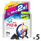 アリエールジェル プラチナスポーツ 詰め替え 超特大 1.34kg 1セット（5個入） 洗濯洗剤 抗菌 P&G