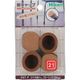 光 フェルト付脚キャップ 丸 21 FKG-2130 1セット(20個:4個×5パック) 820-0980（直送品）