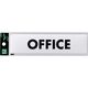 光 ドームサイン白 OFFICE SAB1841-3 1セット(5枚) 820-2127（直送品）