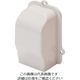 マサル工業 マサル エムケーダクト付属品 引込カバー 0号 ホワイト MDHC02 1個 129-5500（直送品）