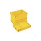 岐阜プラスチック工業 RISU 折りたたみコンテナー 109213 CBーS38A 黄 Y 1個 868-6864（直送品）