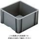 岐阜プラスチック工業 リス TP規格コンテナー 443089 グレー TP-332B GY 1個 868-7188