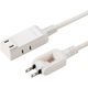 延長コード 電源タップ 0.5m 2P（ピン） 3個口 ライトグレー TAP-M705W サンワサプライ 1個（直送品）