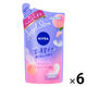 ニベア エンジェルボディウォッシュ ピーチ＆フルーティー 詰め替え 360ml 6個　花王