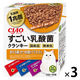 いなば CIAO チャオ 猫 すごい乳酸菌クランキー まぐろ節・かつお節バラエティ 総合栄養食 国産（20g×10袋）3個