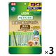 ペットキッス 食後の歯みがきガム 無添加 超やわらかタイプ 超小～小型犬用 国産 80g 3袋 ドッグフード おやつ デンタルケア