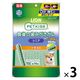 ペットキッス 食後の歯みがきガム シニア 小型犬用 国産 14本入 3袋 ドッグフード おやつ デンタルケア