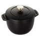 ストウブ （staub） ラ ココット de GOHAN S ブラック 12cm ご飯鍋 炊飯 1合 鋳物ホーロー 鍋 【日本正規販売品】【送料無料】