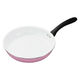 セラミック加工フライパン 26cm ピンク ガス火専用 京セラ