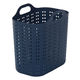 SUN＆WASSER バスケットL ドット ディープブルー サンカ