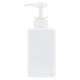 シャンプー用ディスペンサー ホワイト スクエア ボトル 450ml ベストコ