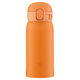 ZOJIRUSHI（象印） ステンレスマグ 水筒 ワンタッチ シームレスせん 360ml オレンジ SM-WA36-DA 1個