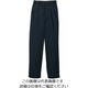 江部松商事 ツータックパンツ(女性用)KP002Lー7 黒 17号 61-7971-25 1個（直送品）