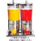 Assheuer+Pott ジュースディスペンサー ダブル 10720 アクリル 61-7981-25 1個（直送品）