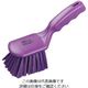 Hill Brush サーモンレジンブラシ 柄付ブラシ(抗菌シリーズ) パープル 毛丈44mm AMD4 1本 62-6167-52（直送品）