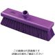 Hill Brush サーモンレジンブラシ デッキブラシ(抗菌シリーズ) パープル 毛丈63mm AMB758 1本 62-6167-54（直送品）