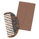 ケース付きコーム ブラウン LAKOLE/ラコレ