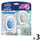 【アウトレット】ファブリーズ 消臭+抗菌 トイレ用 置き型 シャボン+マウンテンエア 6.3ml 1セット（1パック（2個入）×3） P＆G