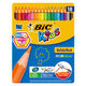 BICジャパン ビックキッズ色鉛筆18色(缶入り) BKEVOM18E 1セット（直送品）