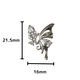 D.nail ジュエリービジューパーツ DSー59 バタフライグレース 147400 1セット（直送品）