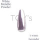 TOY’s × INITY ホワイトメタリックパウダー TーWM05 ラベンダー 146483 1点（直送品）