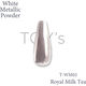 TOY’s × INITY ホワイトメタリックパウダー TーWM02 ロイヤルミルクティ 146480 1点（直送品）