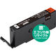 エコリカ キヤノン（Canon）用 リサイクルインク ECI-C371XLB ブラック 大容量 BCI-371XLBK対応 1個