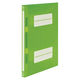 ナカバヤシ フラットファイルPPA4SグリーンC フF-PP80-GC 1冊
