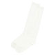 レディース ロングシアールーズソックス ホワイト 23～25cm LAKOLE/ラコレ
