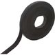RIP-TIE(リップタイ) ラップストラップ 25.4mmX22.86m 黒 W-75-HRL-BK 1袋(1巻)