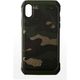 MSソリューションズ iPhone XS/X 耐衝撃ハイブリッドカモフラージュ柄ケース グリーン LP-IPSRHVSGR 1個