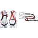 ハーネスランヤードセット HS-15DS-A 1セット ジェフコム（直送品）