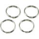 ひめじや ステンレス 二重リング 4個入 （内径 14mm） #14 1セット（4個入）（直送品）