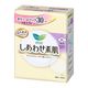 【生理用品】 大容量 ナプキン 特に多い昼用 羽つき 25cm ロリエ しあわせ素肌 ボリュームパック 1個（30枚） 花王