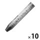 ぺんてる ずこうクレヨン 単色 くろ 10個 PTCG-T28
