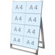 常磐精工 カードケーススタンド看板 A4横8片面 CCSK-A4Y8K 1台