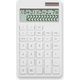 アスカ 計算式表示電卓 ホワイト C1242W 1個