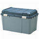 【収納ボックス】アイリスオーヤマ ワイドストッカー 幅78×奥行46×高さ49cm 容量105L グリーン/グレー WY-780 １台