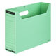コクヨ　ファイルボックス-FS　＜Bタイプ＞　フタ付き　B4ヨコ　背幅102mm　緑　B4-LFBN-G　1冊