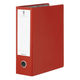 コクヨ　チューブファイル　NEOS　A4タテ　とじ厚80mm　カーマインレッド　両開きパイプ式ファイル　フ-NE680R　1冊