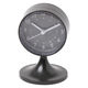 時計　ラウンドスタンドクロック チャコール LAKOLE/ラコレ