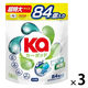 Ka カーポッド ボール型洗濯洗剤 詰め替え 超特大 1セット（84粒入×3個） 王子製薬