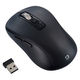 ナカバヤシ Bluetooth/USB無線 静音 5ボタン BlueLEDマウス M クロ MUS-DKF242BK 1個