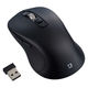 ナカバヤシ Bluetooth/USB無線 静音 5ボタン BlueLEDマウス L クロ MUS-DKF243BK 1個
