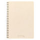 日本ノート ノート Wリングノート カミノ B6 5mm方眼罫40枚 ベージュ PT036SE 1冊